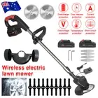 1200W Cordless Weed Eater Electric Brush Cutter Lawn Edger Grass String Trimmer