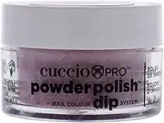Cuccio Pro Nail Colour Dip System Small Powder Polish 14 g, 5539 Barbie Pink Glitter, 14 g