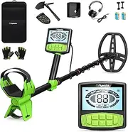 [Flysocks] Metal Detector for Adult - Professional Higher Precision, 5 Mode for Metal Detecting, Advanced 11” Coil Multifunctional Metal Discovery Tools, Waterproof and Portable Outdoor Treasure Finder
