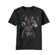 Star Wars Vader, Fett,, Jabba, Emperor & StormTroopers Dark Guys T-Shirt 2X NEW