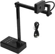 Binxind 4K USB Document Camera 16MP Webcam Visualiser Image Invert Foldable for Live Demo Web Conferencing