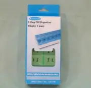 Pill Organizer 7-Day Twice-A-Day AM / PM Day / Night Non-Locking FREE SHIPPING