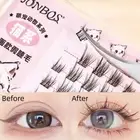 Wispy Self-adhesive Lash Clusters DIY False Eyelash Clusters Fake Lashes Lady