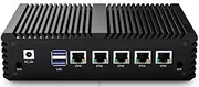 UDPTCP Micro Firewall Appliance, VPN, Router PC, N5105, 5X I226-V LANs, DDR4,VGA,USB,2*COM,Mini Desktop Computer Support Dual Band WiFi for Industry Business, 8GB RAM 256GB SSD