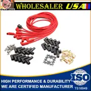Universal 8mm High Performance Spark Plug Ignition Wire Set For GM Chevrolet V8