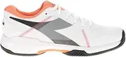 [Diadora] Womens Trofeo Clay Tennis Sneakers Shoes - White - Size 6.5 M