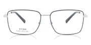 Sting SST430 With Clip-On E70P Men's Glasses Silver Size 54 - Private Health Rebate - Blue Light Block Available