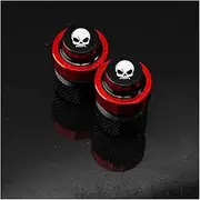Wheel Tire Valve Stem Caps Airtight Cover Electra Glide Ultra Classic Motorcycle Accessories(Red)