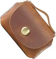 [HAPINARY] Comprehensive Protection Key Bag Leather Keychain Wallet Coin Pouch Car Key Case