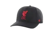 Liverpool FC MVP DP Cold Zone Low Profile Snapback Cap (Black/Red) (One Size)