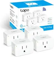 4 Pack - TP-Link Tapo Smart Plug Mini Wifi Plug