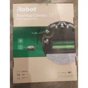 加送3個濾網 美國iRobot Roomba Combo i5 掃拖機器人 總代理保固1+1年