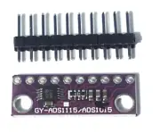 ADS1015 12 Bit I2C ADC 4 channel Module with Programmable Gain Amplifier 5V