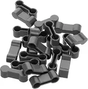 20Pcs Plastic Train Track Adapter Kit for Expanding Railway Connectors Compatible with Thomas Train Tracks for and Easy Assembly