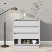 NNEVL Sideboard White 70x41x75 cm Chipboard