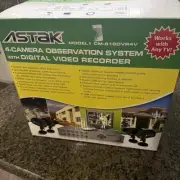 Astak Security System 4-camera Observation System With Digital Recorder
