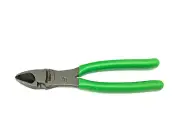 Snap on Tools New 388ACFG 8" High-Leverage Diagonal Cutter GREEN Soft Grip USA