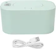 Wet Wipe Heater, Fast Heating Technology Portable Baby Wipe Warmer Adjustable Temperature Control Maintains Prevents Drying Ideal Diapers Sensitive Skin Travel Home (Green)