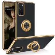 For Samsung Galaxy S20 FE 5G Case Shockproof Heavy Duty Ring Stand Cover