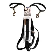 Double Dog Leash -Take Two Adjustable Leash Sm/Med Black 5/8"X18-24" Walk 2 Dogs