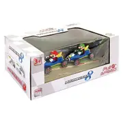 Nintendo - Mario Kart - Pull Speed Mach8 Twin Pack - Mario & Luigi