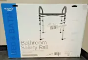 Equate Bathroom Safety Rail - Multi-Use At Sink/Toilet Safety Frame-W/Cap 350lbs