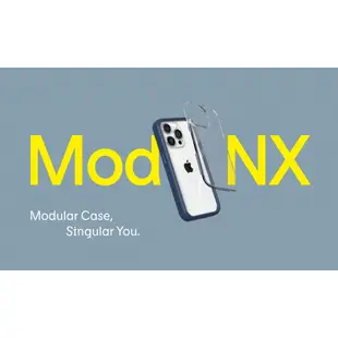 犀牛盾 適用iPhone Mod NX邊框背蓋手機殼∣獨家設計/幾何-黑鹿