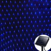 3 x 2m 192LED Solar Fairy Net Light