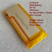 2000mAh Battery Upgrade Replacement For IPod Classic 6 6.5 7 & Video 5 5.5