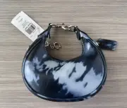 NWT Coach Jonie Mini Bag With Tie Dye Print CT912 Silver / Midnight Navy