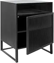 Coffee Table Square Side Table Modern Glass Panel Small Coffee Table Living Room Office Sofa Side Mini End Table Bedroom Corner Storage Bedside Table Center Table for Living Room Furniture (Color : C