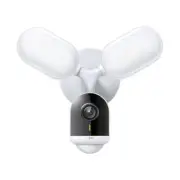 TP-Link 2K QHD Floodlight Camera for Outdoor Security, Wired, 2800 Lumens,
