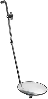 Under Car Inspection Mirror with Light and Telescoping Handle, Adjustable Angle, Magnifying, Fully Adjustable, Flexible, in Depth, Waterproof Light, Portable and Foldable