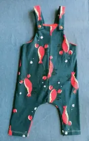 Bonds X Custom Overalls. Lobsters . Size 00 . Brand New