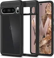 [Spigen] Ultra Hybrid Designed for Google Pixel 8 Pro Case (2023) Air Cushion Bumper Slim Hard Clear Cover - Black