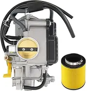 Carburetor Assembly Carb Fits for Honda Sportrax 400 TRX400EX 2x4 1999-2008 ATV, TRX400X 2x4 2009-2015 TRX 400 Replaces 16100-HN1-A43, 16100-HN1-013+TRX400EX Air Filter by Gator parts