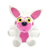 18 CM FNAF Freddy's Foxy White Pink Plush Toy Stuffed Plush Animals Toys Kids