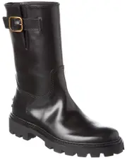 TODs Leather Boot 39 Black