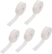 ADOCARN 5 Rolls Foam Eye Pads Foam Grip Eyelash Extension Tools Eyelash Supplies Graft Eyelash Tapes Breathable Eyelash Tapes Makeup Tape Beauty Salon Supplies Lash Pads Eyelid Tape White