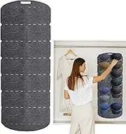 Hat Organiser,Hat Rack Baseball Cap Holder over the Door Hat Storage Organizer Hanging Bag for Closet Wall