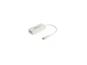 StarTech.com US1GC301AUW USB-C Ethernet Adapter with Extra USB 3.0 Port - White