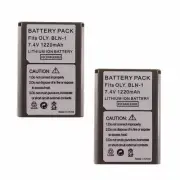 2X BLN-1 Battery for Olympus E-P5 PEN, OM-D E-M1, OM-D E-M5, OMD E-M5 Mark II