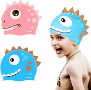 Animals Swimming Caps for Kids, Pack of 2, Multiple Choice