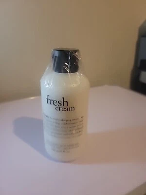 Philosophy Fresh Cream Shampoo, Shower Gel & Bubble Bath 6 oz New SEALED