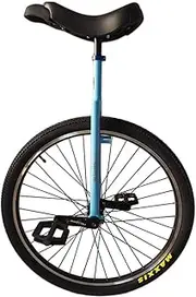 29" Adult Trainer Unicycle - Blue, Big Wheel Unicycle for Unisex Adult/Big Kids/Mom/Dad/Tall People Height from 160-195Cm (63"-77"), Load 150Kg (Color : Blue, Size : 29 Inch) Durable TDF