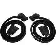 1970-1981 Pontiac Firebird & Chevrolet Camaro new door weatherstrip seals, pair