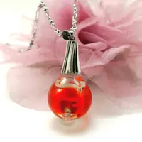 在飛比找ETMall東森購物網優惠-AK~香氛珠寶－小香瓶精油鍊(紅)/精油香氛項鍊飾品
