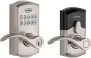 Electronic Lever Door Lock Deadbolt Alternative With Pembroke Door Handle NEW