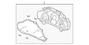 Genuine Honda Instrument Cluster 78100-SZB-L11 (for: Honda)