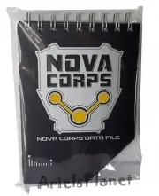 Disney Parks Guardians of the Galaxy Nova Corps Data File Lined Villains Notepad